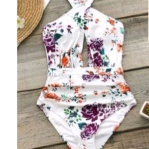 Floral one piece